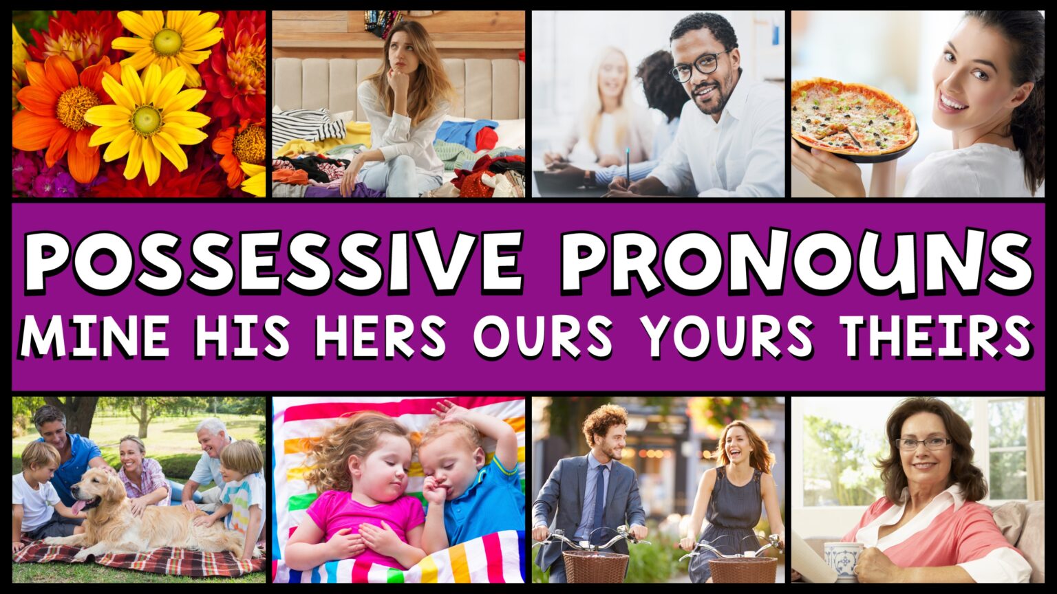 Pronombres Posesivos En Ingl S Possessive Pronouns